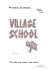Village School - Il giornalino d`istituto 2007-2008