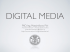 Digital Media - Audio - Università degli studi di Pavia