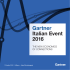 Gartner Italian Event 2016
