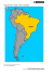 Mappa di Brasile - Brasilia, America meridionale - Luventicus