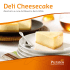 Deli Cheesecake