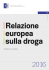 Relazione europea sulla droga - Emcdda