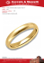 Tanato: anello fede nuziale oro lucido mm 20 o 17
