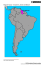Mappa di Guyana - Georgetown, America - Luventicus