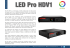LED Pro HDV1 è un led display controller professionale che mette