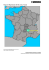 Mappa del Dipartimento dell`Alta Loira, Francia - Luventicus