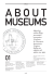 Museology, exhibit design, preventative