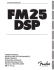 Fender FM25 DSP Manual at AmericanMusical.com