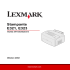 Lexmark Stampante E321, E323 Guida all`installazione