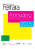 Annuario 2015 - Emilia Romagna Tourism