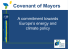 Covenant of Mayors - Politiche Ambientali