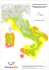ATLANTE EOLICO DELL`ITALIA Mappa della velocità media annua