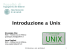Introduzione a Unix - Department of Mathematics