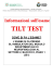 Informazioni sull`esame Tilt Test