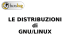 Le distribuzioni GNU-Linux