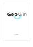 Geowin - Manuale operativo
