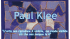 Scheda sintetica Paul Klee