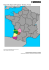 Mappa della Regione dell`Aquitania - Bordeaux - Luventicus