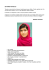 Malala scheda - Liceo Scientifico Ulivi