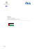 Palestina Rapporto Congiunto Ambasciate/Consolati/ENIT 2017