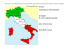ITALIA: suddivisione amministrativa 20 regioni di cui 5 a statuto