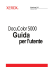 DocuColor 5000 - Guida per l`utente